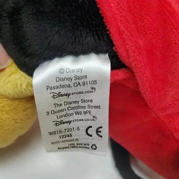 Disney Store Mickey Mouse 18 Inch Plush - Picture 4 of 5